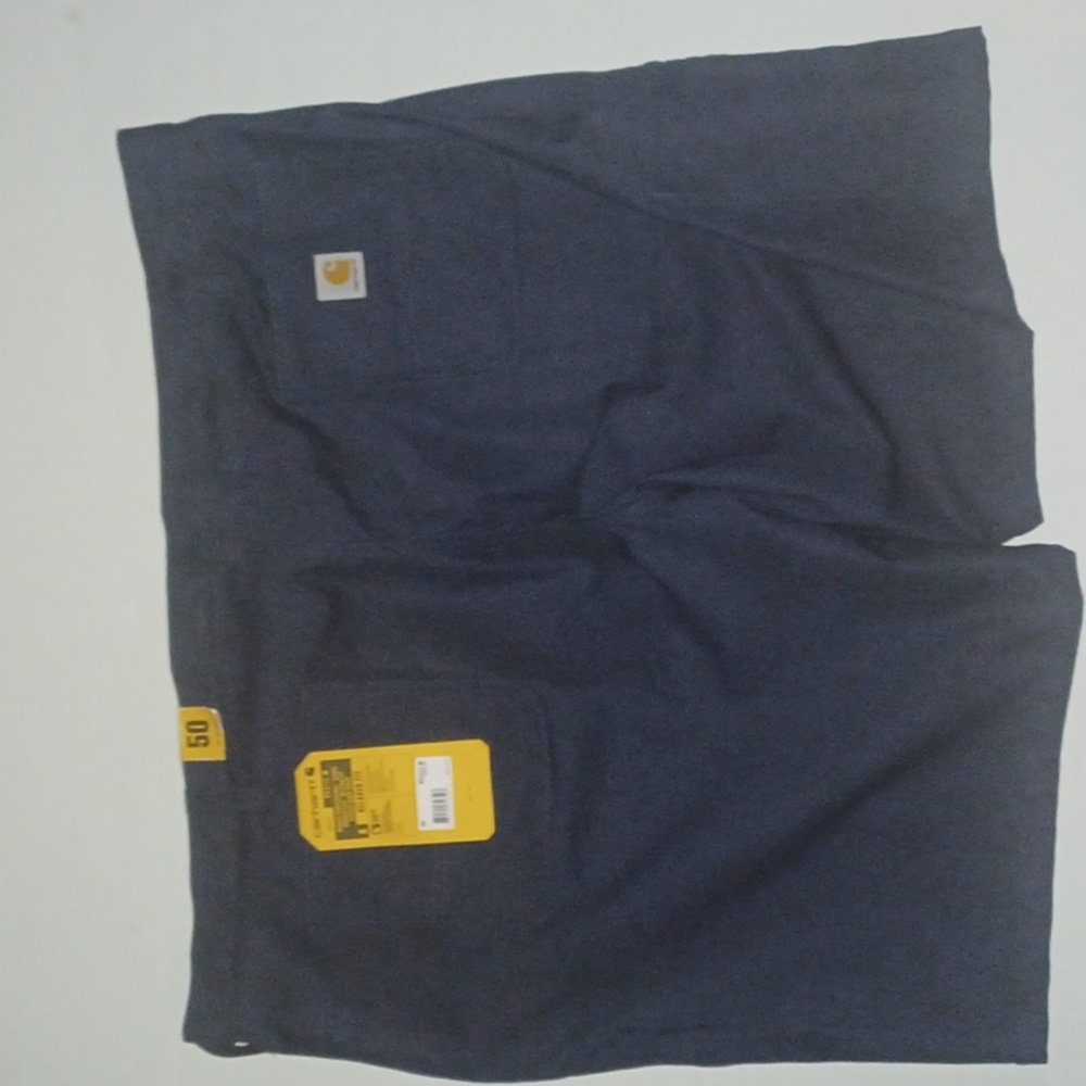 Carhartt Rugged Flex Relaxed Fit Work Shorts Big&Tall Size-50 Navy NWT